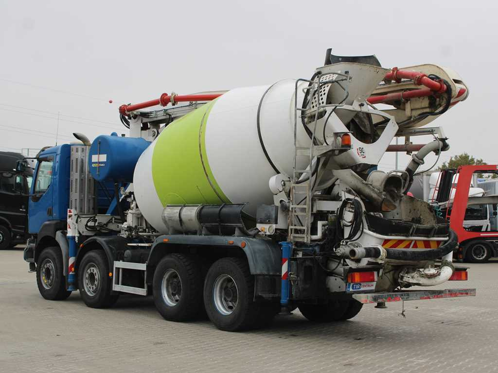 Renault KERAX 420, EURO 3, 7m3, 8X4, CIFA MAGNUM MK 24.4 CONCRETE PUMP - Autobetoneira com bomba: foto 5 Renault KERAX 420, EURO 3, 7m3, 8X4, CIFA MAGNUM MK 24.4 CONCRETE PUMP - Autobetoneira com bomba: foto 5