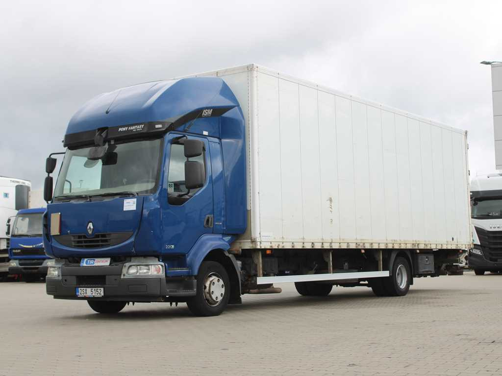 Renault MIDLUM 220, HYDRAULIC FRONT, EURO 5 - Camião furgão: foto 1 Renault MIDLUM 220, HYDRAULIC FRONT, EURO 5 - Camião furgão: foto 1