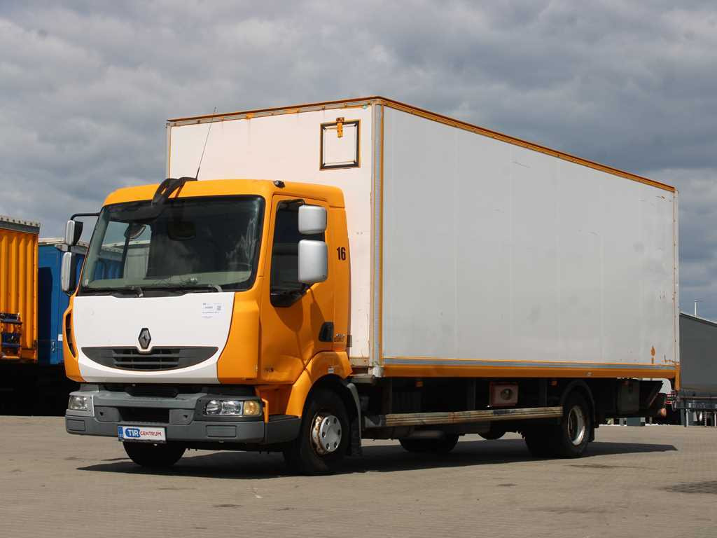 Renault Midlum 190.12, HYDRAULIC FRONT, EURO 4 - Camião furgão: foto 1 Renault Midlum 190.12, HYDRAULIC FRONT, EURO 4 - Camião furgão: foto 1