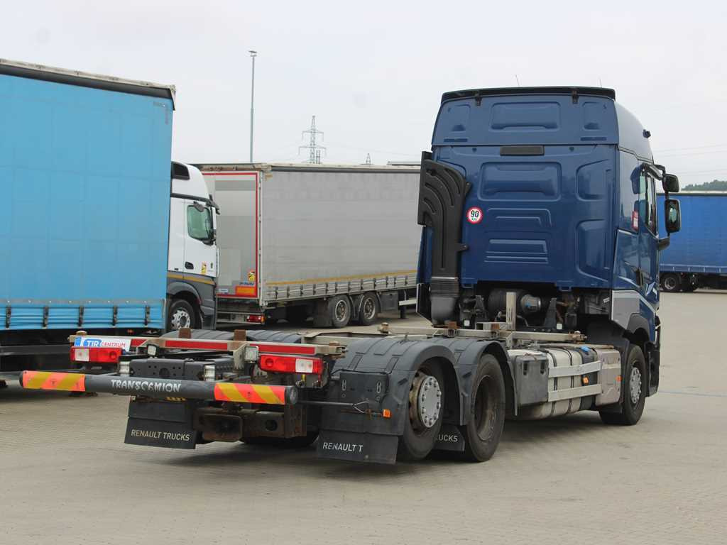 Renault T 480, BDF, EURO 6, AIR SUSPENSION, LIFTING AXLE - Camião transportador de contêineres/ Caixa móvel: foto 4 Renault T 480, BDF, EURO 6, AIR SUSPENSION, LIFTING AXLE - Camião transportador de contêineres/ Caixa móvel: foto 4