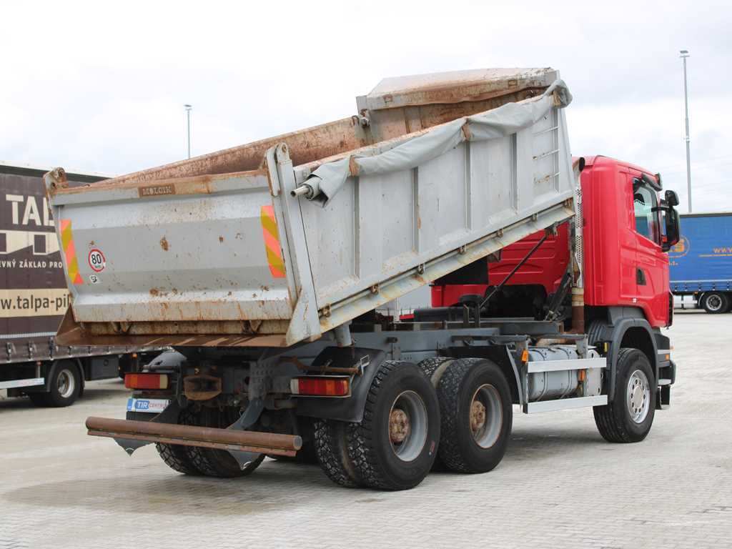 Scania R 420 CB 6X4 , THREE SIDED, EURO 4, RETARDER, 13m³ - Camião basculante: foto 4 Scania R 420 CB 6X4 , THREE SIDED, EURO 4, RETARDER, 13m³ - Camião basculante: foto 4