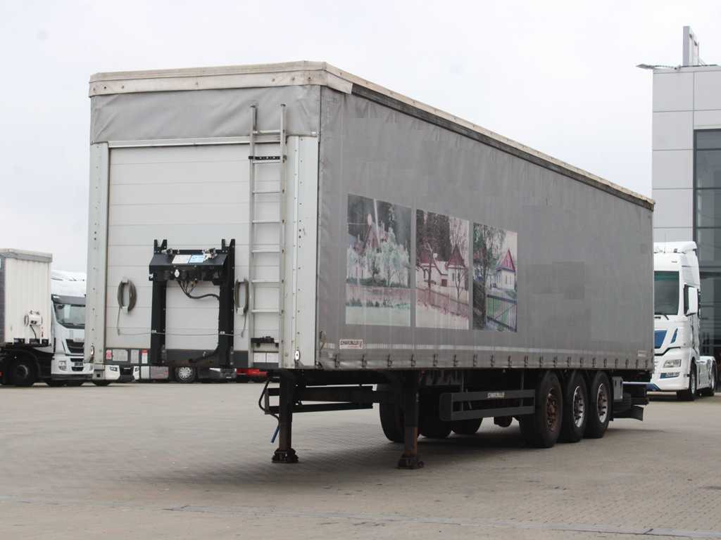 Schwarzmüller SPA3/E, LIFTING AXLE, MULTILOCK - Semi-reboque de lona: foto 1 Schwarzmüller SPA3/E, LIFTING AXLE, MULTILOCK - Semi-reboque de lona: foto 1