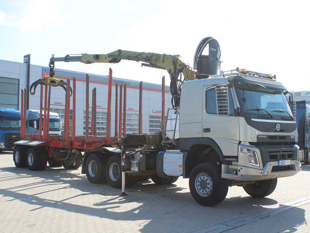 Volvo FMX 500, 6X6, LOGLIFT F265Z95 + DOLL trailer (2007) - Tractor, Semi-reboque transporte de madeira: foto 4 Volvo FMX 500, 6X6, LOGLIFT F265Z95 + DOLL trailer (2007) - Tractor, Semi-reboque transporte de madeira: foto 4