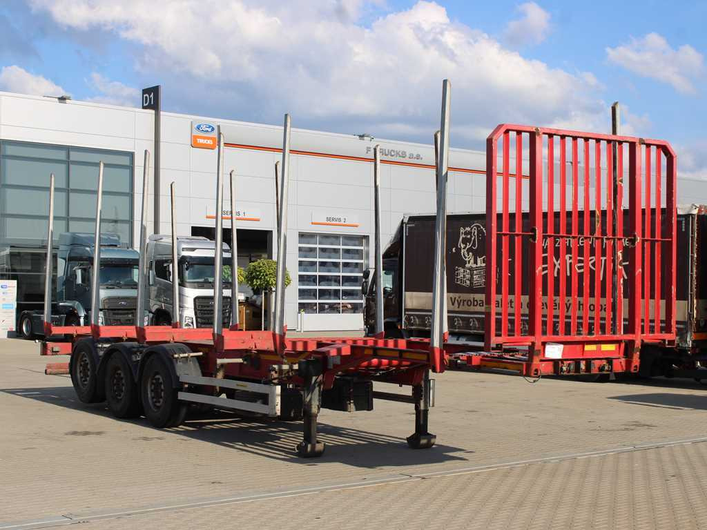 Umikov NPK 39, SAF AXLES, 2X LIFT AXLE - Semi-reboque transporte de madeira: foto 3 Umikov NPK 39, SAF AXLES, 2X LIFT AXLE - Semi-reboque transporte de madeira: foto 3