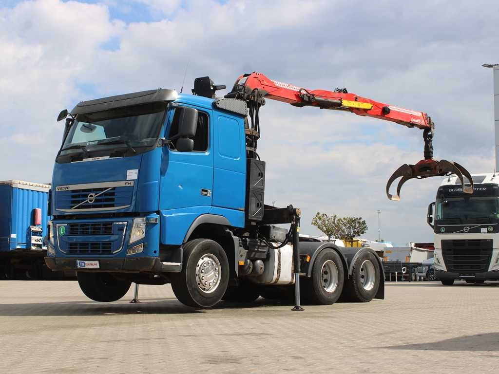 Volvo FHL 3C, EURO 5EEV, 6X4, CRANE CRANAB TZ12.2 - Camião de transporte de madeira: foto 1 Volvo FHL 3C, EURO 5EEV, 6X4, CRANE CRANAB TZ12.2 - Camião de transporte de madeira: foto 1