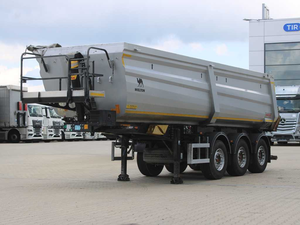 Wielton NW-3, LIFT AXLE, SAF, HARDOX, 32m³ - Semi-reboque basculante: foto 1 Wielton NW-3, LIFT AXLE, SAF, HARDOX, 32m³ - Semi-reboque basculante: foto 1