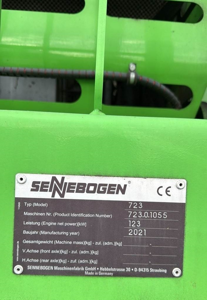 Sennebogen 723M E - Manipulador de material: foto 5 Sennebogen 723M E - Manipulador de material: foto 5