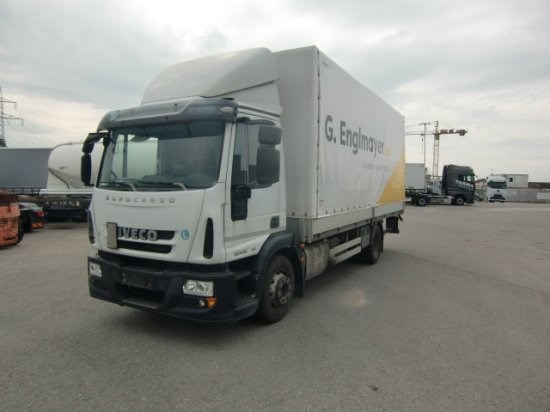 Iveco Eurocargo ML120E25 Plane mit LBW - Camião de lona: foto 1 Iveco Eurocargo ML120E25 Plane mit LBW - Camião de lona: foto 1