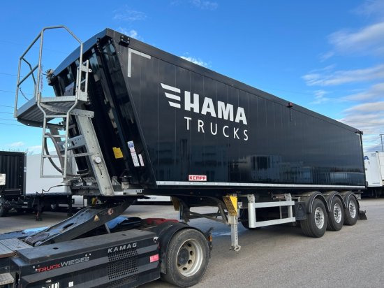 Kempf SKM AK 39 Alu-Kastenmulde 55m³ Rollplane - Semi-reboque basculante: foto 1 Kempf SKM AK 39 Alu-Kastenmulde 55m³ Rollplane - Semi-reboque basculante: foto 1