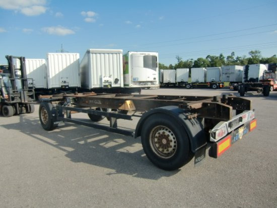 Reboque transportador de contêineres/ Caixa móvel Kögel AWE 18 Lafette Standard: foto 6 Reboque transportador de contêineres/ Caixa móvel Kögel AWE 18 Lafette Standard: foto 6