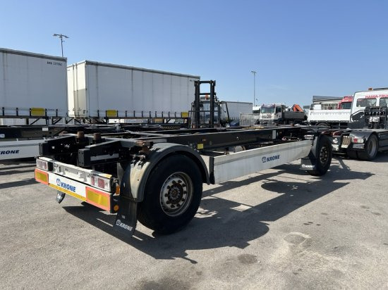 Krone AZ 18, Standard-Lafette BPW-Achsen, - Reboque transportador de contêineres/ Caixa móvel: foto 4 Krone AZ 18, Standard-Lafette BPW-Achsen, - Reboque transportador de contêineres/ Caixa móvel: foto 4