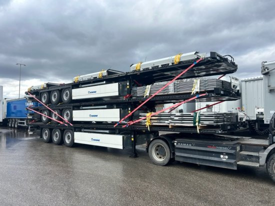Krone Bordwandplanenauflieger , Einsteckrungen, Liftachse, SAF-Achsen, - Semi-reboque de lona: foto 1 Krone Bordwandplanenauflieger , Einsteckrungen, Liftachse, SAF-Achsen, - Semi-reboque de lona: foto 1
