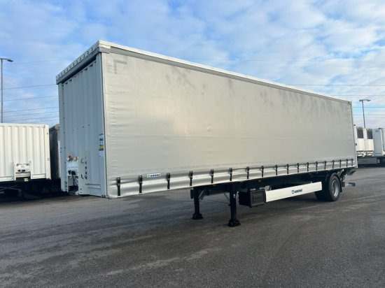 Krone City Liner Profi, 1-Achs- Zwangsgelenkt, Dhollandia LBW 2000kg, - Semi-reboque de lona: foto 1 Krone City Liner Profi, 1-Achs- Zwangsgelenkt, Dhollandia LBW 2000kg, - Semi-reboque de lona: foto 1