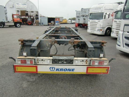 Krone Maxi Lafette BPW Achsen 3 Stück - Reboque transportador de contêineres/ Caixa móvel: foto 5 Krone Maxi Lafette BPW Achsen 3 Stück - Reboque transportador de contêineres/ Caixa móvel: foto 5