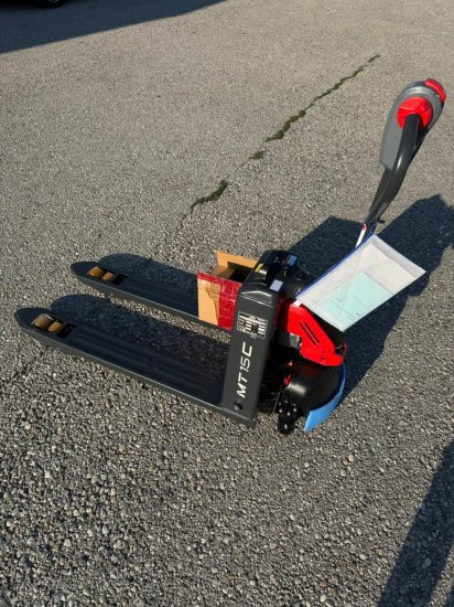 Linde Niederhubwagen MT15C - Porta-palete: foto 1 Linde Niederhubwagen MT15C - Porta-palete: foto 1