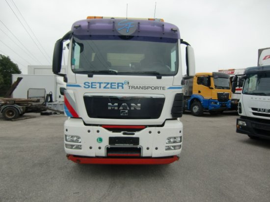 MAN TGS 26.400 3-Seitenkipper, 6x2-2 Lenkachse HIAB 144ES -3DUO - Camião basculante, Camião grua: foto 2 MAN TGS 26.400 3-Seitenkipper, 6x2-2 Lenkachse HIAB 144ES -3DUO - Camião basculante, Camião grua: foto 2