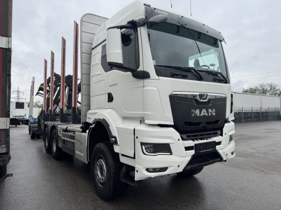 MAN TGS 33.510 BL 6x4, Intarder, Holztransporter, LIV 120Z - Camião de transporte de madeira, Camião grua: foto 3 MAN TGS 33.510 BL 6x4, Intarder, Holztransporter, LIV 120Z - Camião de transporte de madeira, Camião grua: foto 3