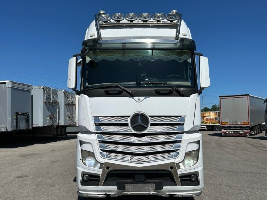 Mercedes-Benz Actros 2545 L 6x2, Retarder, Pritsche, Hiab XS 166 D-4 PRO, E5 - Camião de caixa aberta/ Plataforma, Camião grua: foto 2 Mercedes-Benz Actros 2545 L 6x2, Retarder, Pritsche, Hiab XS 166 D-4 PRO, E5 - Camião de caixa aberta/ Plataforma, Camião grua: foto 2
