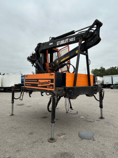 Plateau-Wechselpritsche mit Loglift 140S inkl. Rotator und Greifer - Carroçaria de caixa aberta: foto 3 Plateau-Wechselpritsche mit Loglift 140S inkl. Rotator und Greifer - Carroçaria de caixa aberta: foto 3