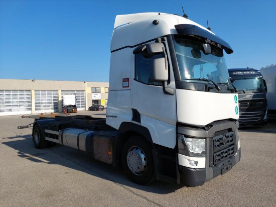 Renault T430 BDF-Wechselfahrgestell, 4x2 LL, EURO6, VEB+ - Camião transportador de contêineres/ Caixa móvel: foto 3 Renault T430 BDF-Wechselfahrgestell, 4x2 LL, EURO6, VEB+ - Camião transportador de contêineres/ Caixa móvel: foto 3
