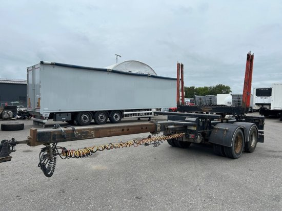 Reboque transporte de madeira Ressenig 2-Achs Holztransporter ausziehbar: foto 9