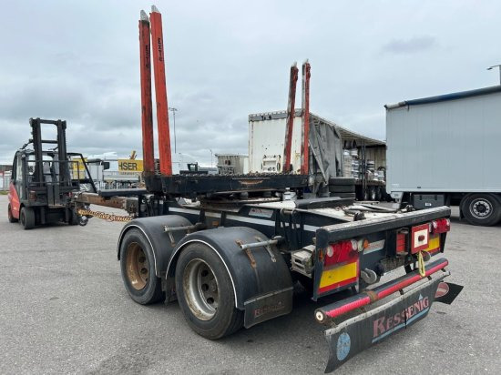 Reboque transporte de madeira Ressenig 2-Achs Holztransporter ausziehbar: foto 10