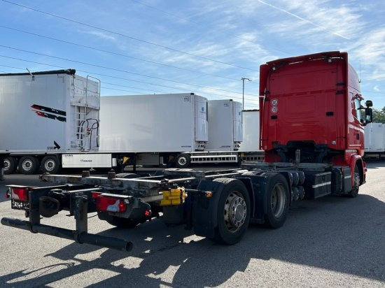 Scania R410 6x2 Topline, BDF, E6, Automatik, Redarter, Standklima, Liftachse - Camião transportador de contêineres/ Caixa móvel: foto 5 Scania R410 6x2 Topline, BDF, E6, Automatik, Redarter, Standklima, Liftachse - Camião transportador de contêineres/ Caixa móvel: foto 5