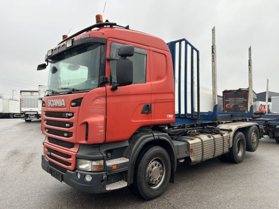 Scania R440 6x2 Abroller, Schalter ,Retarder, E5, lenk,lift Hyva Lift, OHNE AUFBAU - Camião polibenne, Camião grua: foto 3 Scania R440 6x2 Abroller, Schalter ,Retarder, E5, lenk,lift Hyva Lift, OHNE AUFBAU - Camião polibenne, Camião grua: foto 3
