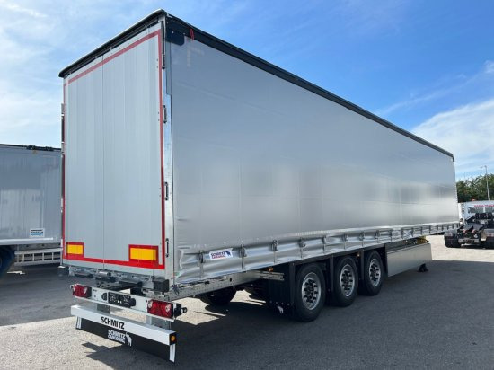 Schmitz SCS 24L, Varios, Edscha-Verdeck, Liftachse - Semi-reboque de lona: foto 4 Schmitz SCS 24L, Varios, Edscha-Verdeck, Liftachse - Semi-reboque de lona: foto 4