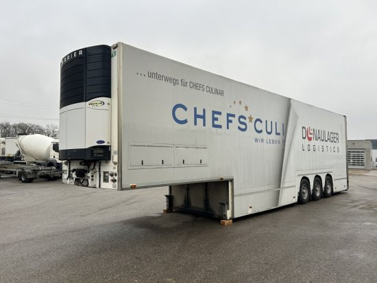 VAN ECK PT3ZI Doppeldecker, Kühlkofferauflieger, Carrier Vector 1850, - Semi-reboque isotérmico: foto 1 VAN ECK PT3ZI Doppeldecker, Kühlkofferauflieger, Carrier Vector 1850, - Semi-reboque isotérmico: foto 1