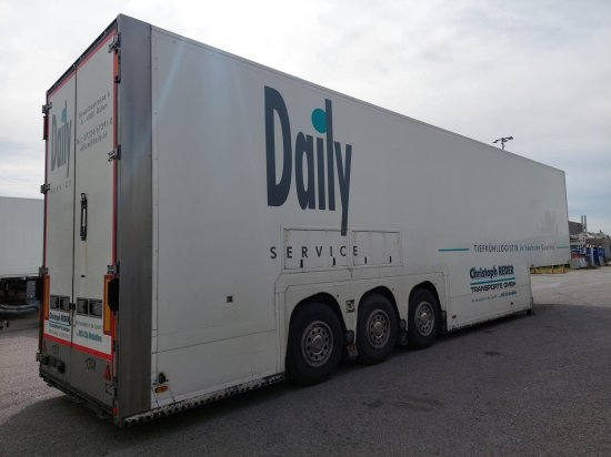 VAN ECK UT3Z Doppeldecker, Kühlkofferauflieger, Carrier Vector 1950, - Semi-reboque furgão: foto 4 VAN ECK UT3Z Doppeldecker, Kühlkofferauflieger, Carrier Vector 1950, - Semi-reboque furgão: foto 4