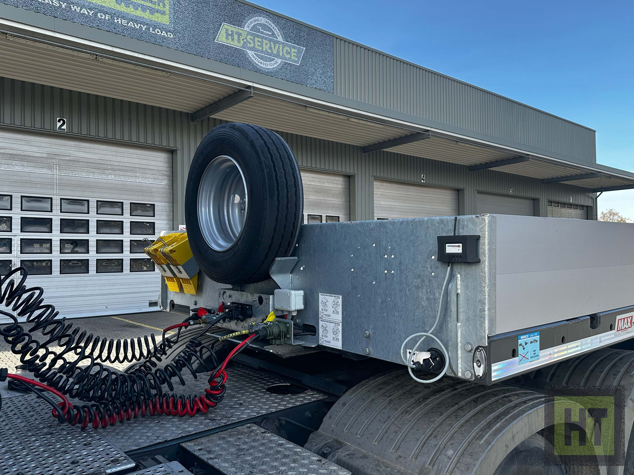 Faymonville MAX Trailer 2-Achs-Tele-Semi-Sattelauflieger-zwangsgelenkt - Semi-reboque baixa: foto 3 Faymonville MAX Trailer 2-Achs-Tele-Semi-Sattelauflieger-zwangsgelenkt - Semi-reboque baixa: foto 3