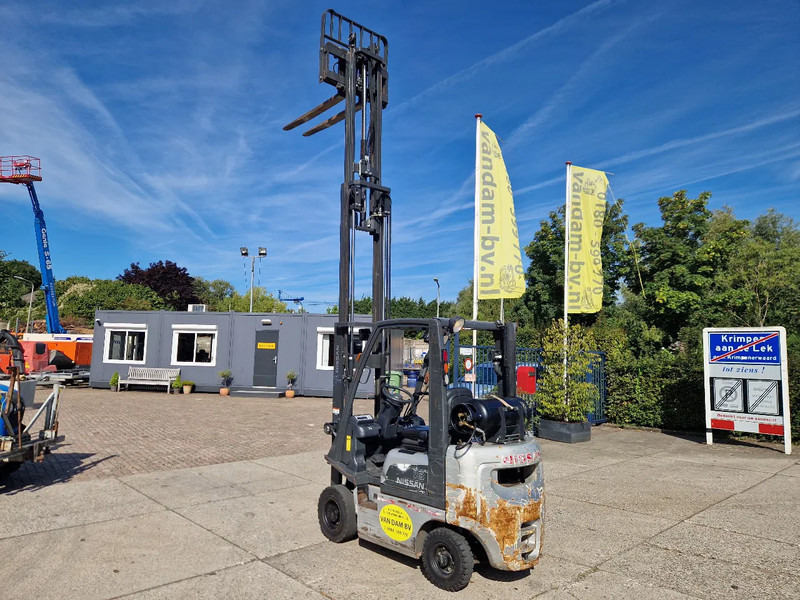 Empilhadeira a gás Nissan 1800 kg. LPG met keuring: foto 20