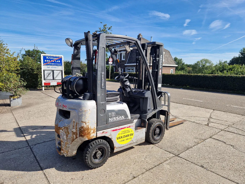 Empilhadeira a gás Nissan 1800 kg. LPG met keuring: foto 19