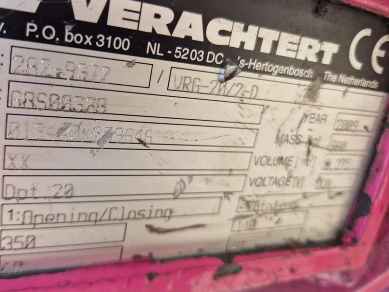 Verachtert VRG 20/2-D roterende sorteergrijper - Garra por Máquina de construção: foto 2 Verachtert VRG 20/2-D roterende sorteergrijper - Garra por Máquina de construção: foto 2