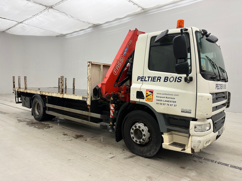 DAF CF65.250 - Camião de caixa aberta/ Plataforma, Camião grua: foto 3 DAF CF65.250 - Camião de caixa aberta/ Plataforma, Camião grua: foto 3