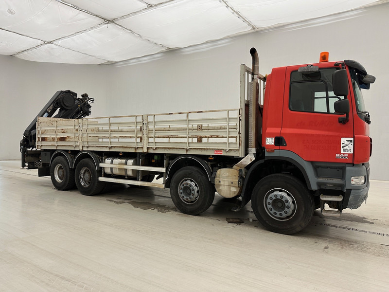 DAF CF85.410 - 8x4 - Camião de caixa aberta/ Plataforma, Camião grua: foto 3 DAF CF85.410 - 8x4 - Camião de caixa aberta/ Plataforma, Camião grua: foto 3