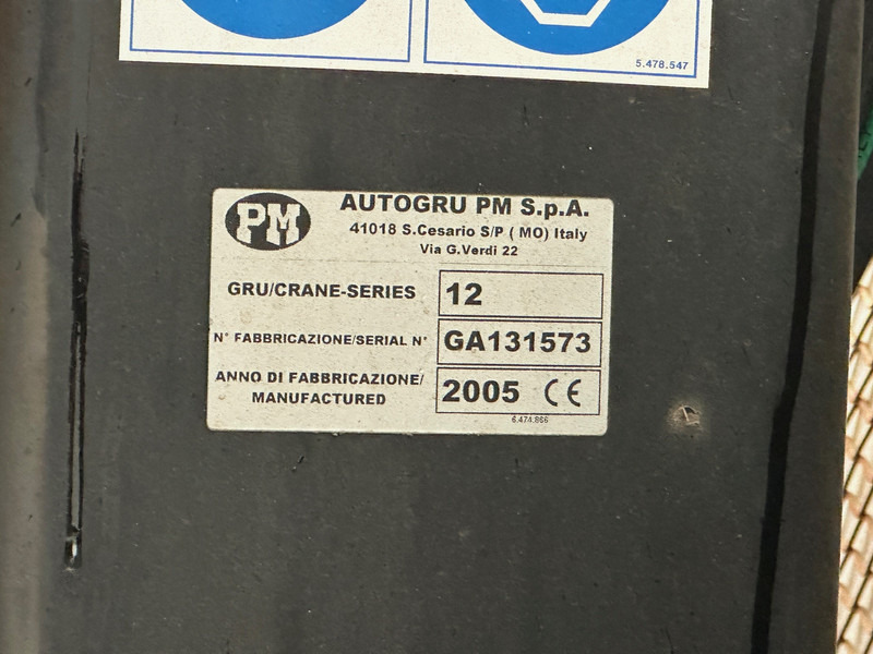 Camião de caixa aberta/ Plataforma, Camião grua DAF LF55.210: foto 11 Camião de caixa aberta/ Plataforma, Camião grua DAF LF55.210: foto 11