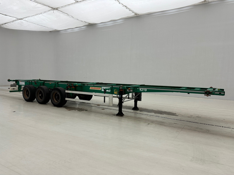 Fruehauf Skelet 2 x 20-40 ft - Semi-reboque transportador de contêineres/ Caixa móvel: foto 4 Fruehauf Skelet 2 x 20-40 ft - Semi-reboque transportador de contêineres/ Caixa móvel: foto 4