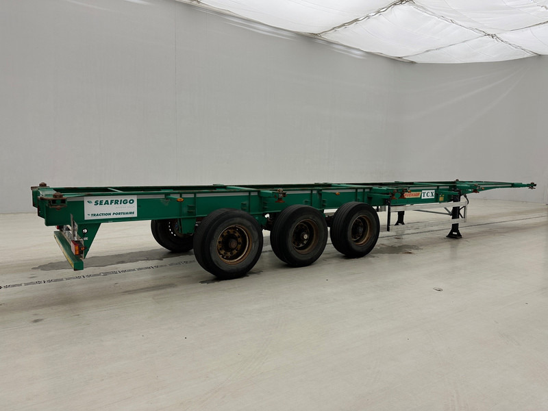 Fruehauf Skelet 2 x 20-40 ft - Semi-reboque transportador de contêineres/ Caixa móvel: foto 5 Fruehauf Skelet 2 x 20-40 ft - Semi-reboque transportador de contêineres/ Caixa móvel: foto 5