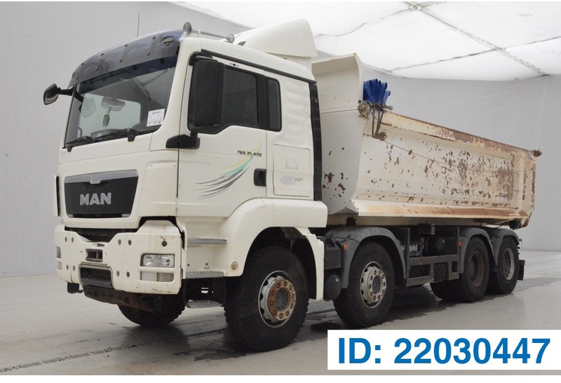 MAN TGS 35.480 - 8x4 "NON-EU" - Camião basculante: foto 1 MAN TGS 35.480 - 8x4 "NON-EU" - Camião basculante: foto 1