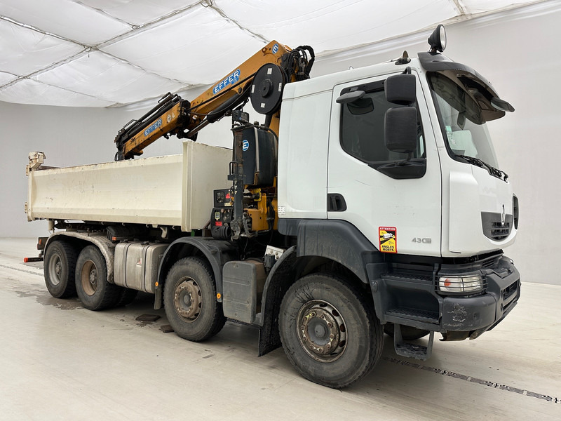 Renault Kerax 430 DXi - 8x4 - Camião basculante, Camião grua: foto 3 Renault Kerax 430 DXi - 8x4 - Camião basculante, Camião grua: foto 3