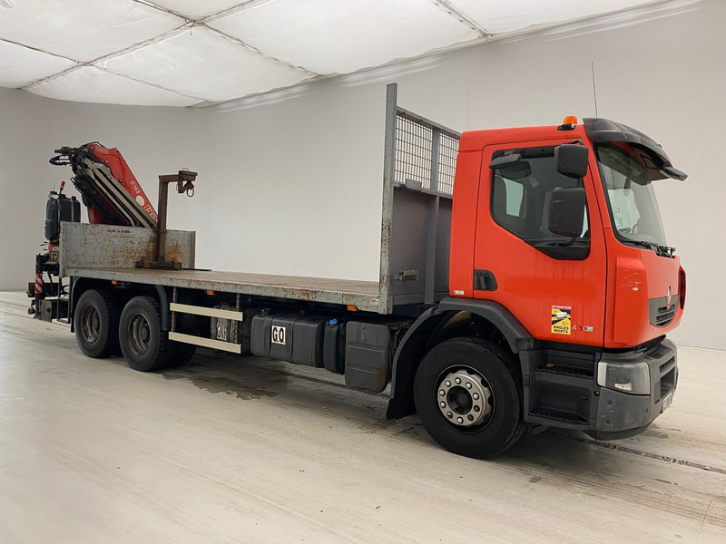 Renault Premium Lander 430* - Camião de caixa aberta/ Plataforma, Camião grua: foto 3 Renault Premium Lander 430* - Camião de caixa aberta/ Plataforma, Camião grua: foto 3