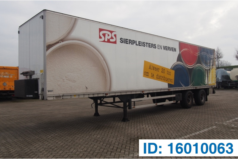 Talson Box semi-trailer - Semi-reboque furgão: foto 1 Talson Box semi-trailer - Semi-reboque furgão: foto 1