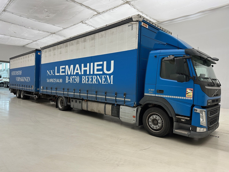 Volvo FM 330 + A&D Aanhanger - Camião de lona: foto 3 Volvo FM 330 + A&D Aanhanger - Camião de lona: foto 3