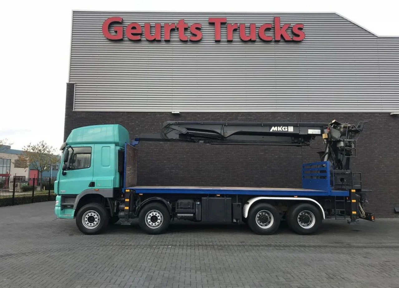 DAF CF 460 8X4 + MKG HMK 401/kran/kraan/Montagekran/ - Camião grua: foto 1 DAF CF 460 8X4 + MKG HMK 401/kran/kraan/Montagekran/ - Camião grua: foto 1