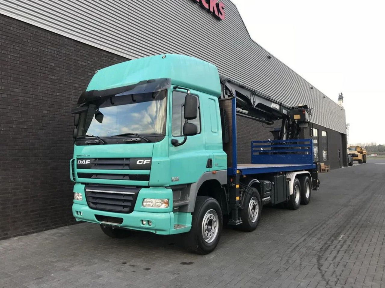 DAF CF 460 8X4 + MKG HMK 401/kran/kraan/Montagekran/ - Camião grua: foto 2 DAF CF 460 8X4 + MKG HMK 401/kran/kraan/Montagekran/ - Camião grua: foto 2