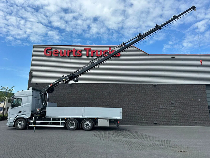 DAF XF 530 OPENLAADBAK / PRITSCHE / FLATBED MET HIAB X-HIDUO 258 E-7 + LIER KRAAN / KRAN / CRANE/ GRUA *NIEUW* - Camião grua: foto 4 DAF XF 530 OPENLAADBAK / PRITSCHE / FLATBED MET HIAB X-HIDUO 258 E-7 + LIER KRAAN / KRAN / CRANE/ GRUA *NIEUW* - Camião grua: foto 4