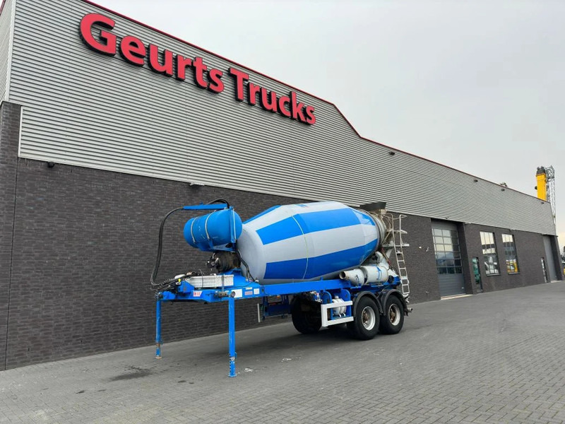 De Buf 2-ASSIGE 10M3 CONCRETE MIXER/MISCHER/MIXER - Semi-reboque betoneira: foto 2 De Buf 2-ASSIGE 10M3 CONCRETE MIXER/MISCHER/MIXER - Semi-reboque betoneira: foto 2