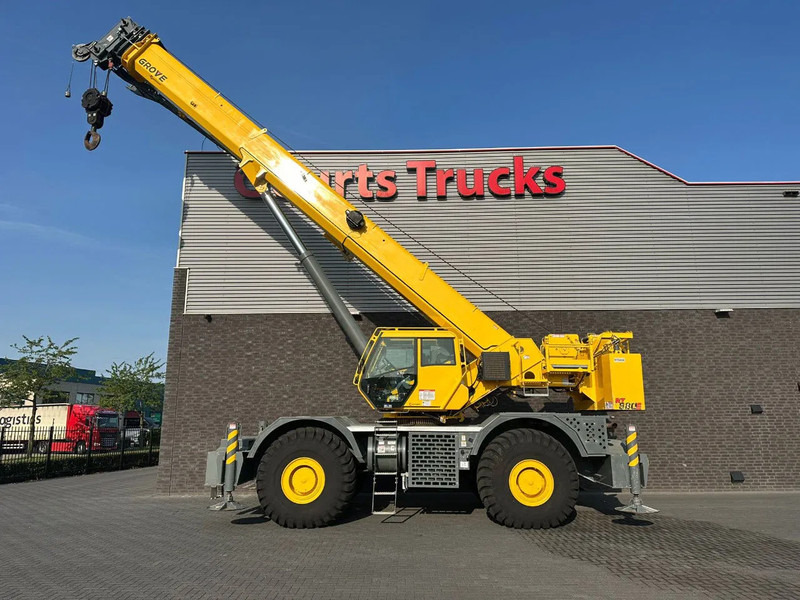 Grove RT880E ROUGH TERRAIN CRANE + JIB + 2 x WINCH - Grua de estaleiro: foto 1 Grove RT880E ROUGH TERRAIN CRANE + JIB + 2 x WINCH - Grua de estaleiro: foto 1